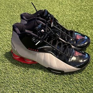 RARE Nike Shox BB4 Vince Carter Black Cement Red Size 12 2020 Used